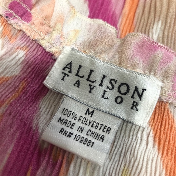 Allison Taylor Color Splash Scrunch Bust Mini Dress - Picture 6 of 6